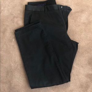 Black chino pants. 38/30. Athletic fit.